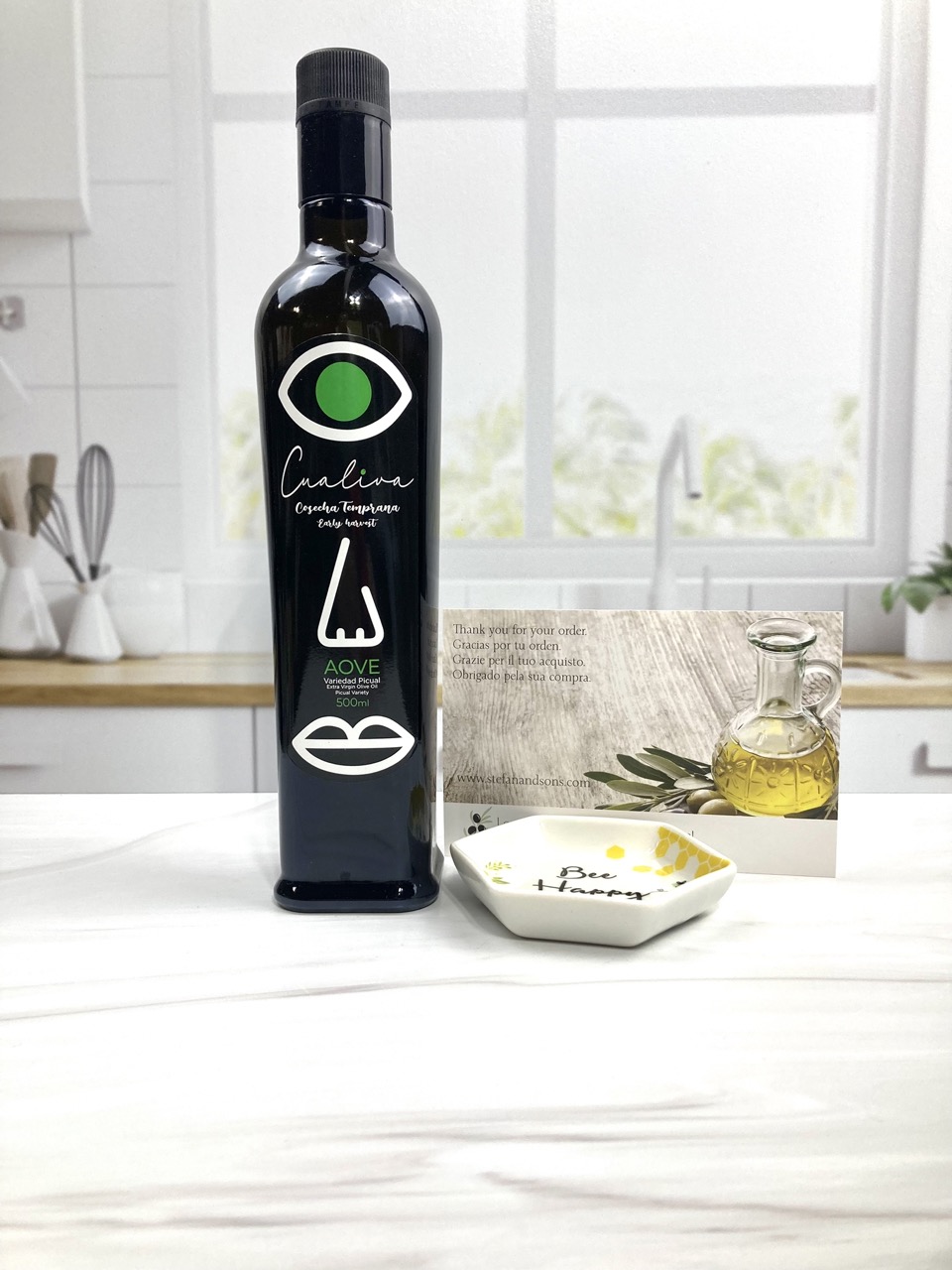 Cualiva: Picual Olive Oil (Early Harvest) from Spain (500 ml)