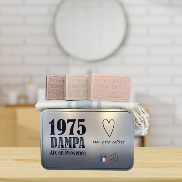 1975 Dampa Scented Marseille 3 pack soap set 1