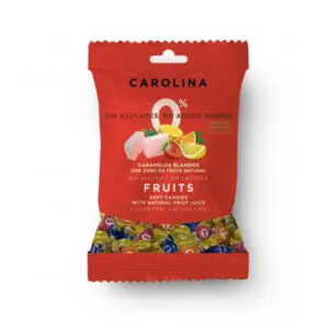 Carolina: Gluten Free Soft Candy (Fruits) from Spain (90 g)