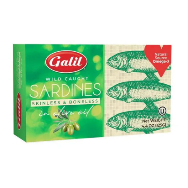 Sardines Skinless and Boneless in Olive Oil