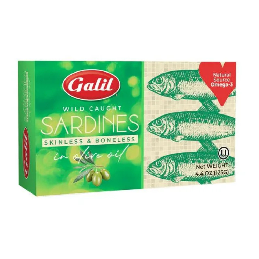 Sardines Skinless and Boneless in Olive Oil