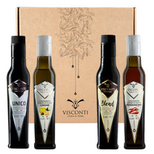 Visconti: Olive Oil (Gift Box) from Italy (250 ml each one)