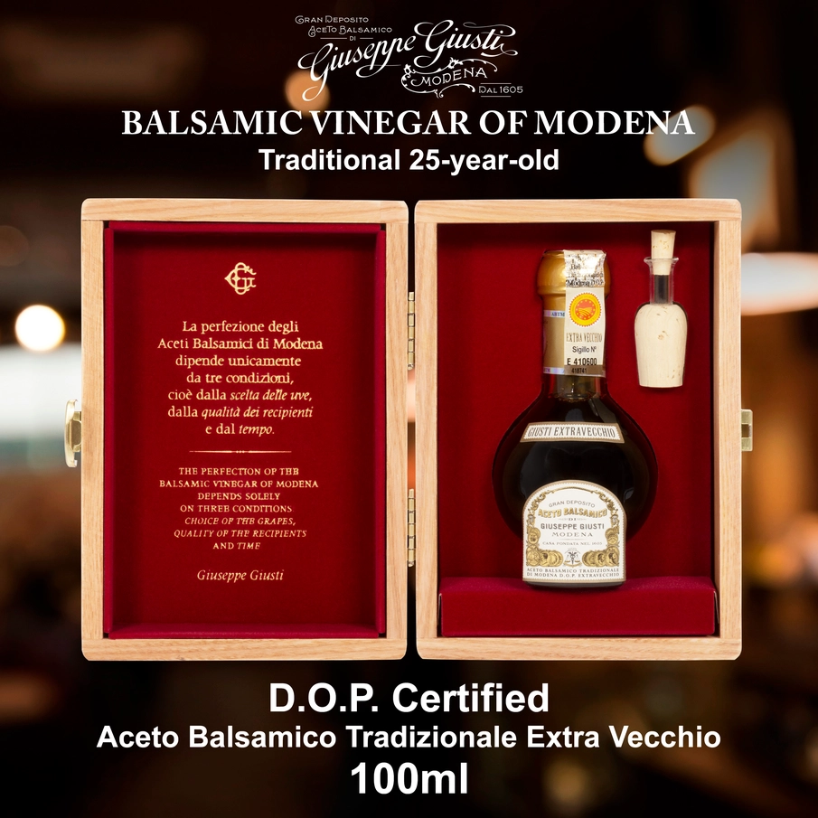 Traditional Balsamic Vinegar of Modena PDO 25 years Giuseppe Giusti