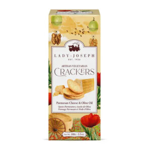 Artisan Vegan Crackers Parmesan Cheese 3