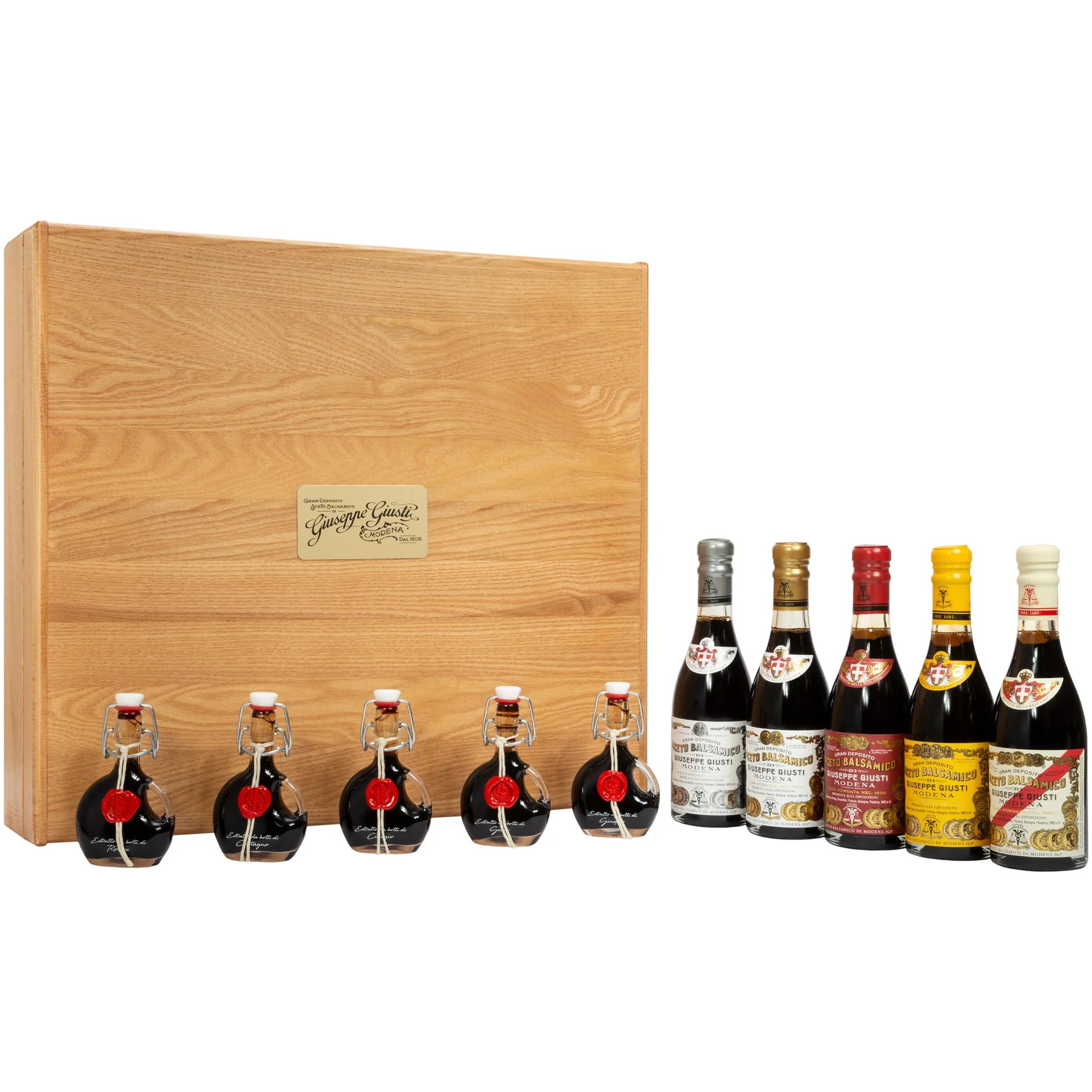 Giuseppe Giusti Lo Scrigno Balsamic Vinegar Collection Luxury Collection