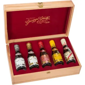 Giuseppe Giusti Historical Collection of 5 (100 ml) Italian Balsamic Vinegars from Modena