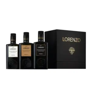 Lorenzo Luxury Gift Box 3 Pack Extra virgin Olive Oil