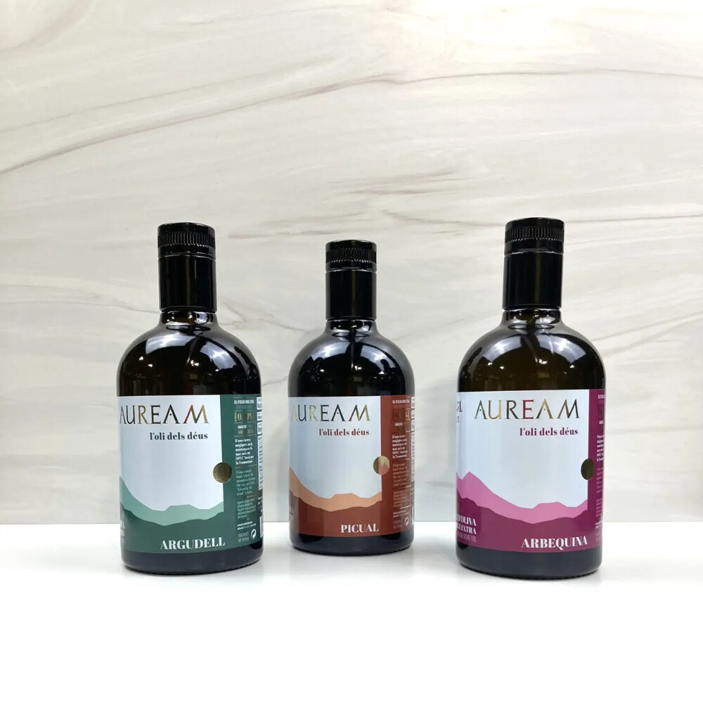 Aureams Triple Pack Extra Virgin Olive Oil Picual Arbequina 2