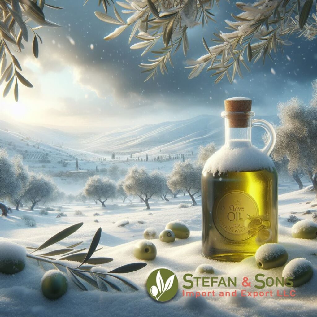 Why does extra virgin olive oil freeze? At what temperature? Does it affect its quality?